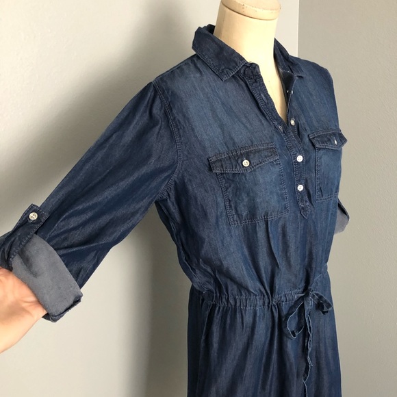 DENIM DRESS - Picture 2 of 8